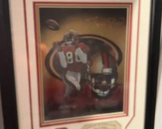 Jerry Rice Chromium Lithograph Coin