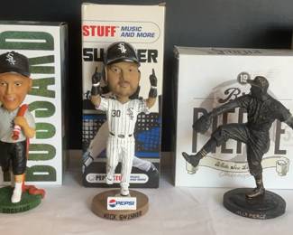 5 White Sox Bobble Heads B Swisher, Peavy, Pierce, Anderson, Bossard sodfather