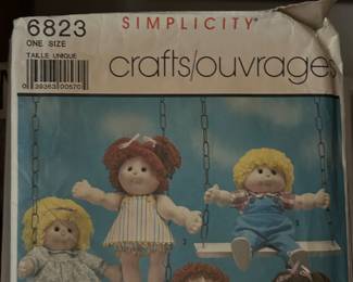 Vintage sewing patterns.