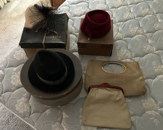Vintage hats.