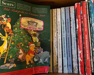 Vintage Sears Wish Books.
