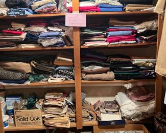 Nice selection of vintage fabrics