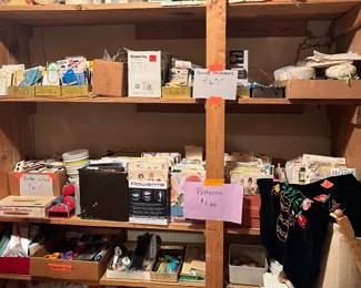 Patterns and sewing notions