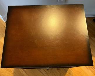 R17 - $40. Single Nightstand. Measures 21.75" wide x 17.25" deep x 26.5" tall. Drawer slides easily - very good condition.