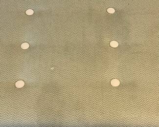 R23 - $40. Storage Bench. Measures 44" x 17" x 18" tall. Works great! Minor staining on the top - might clean off.