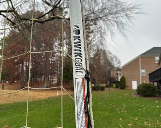 R55 - $500. Kwik Goal WC-24GAW Soccer Net Goal 8' x 24'. Net is good - just a little dirty from being outside but lots of life left!
