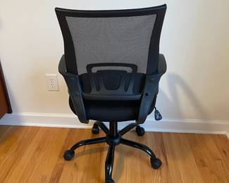 R51 - $30. IKEA Office Chair. Measures 22.25" wide x 19.25" x 37" tall.
