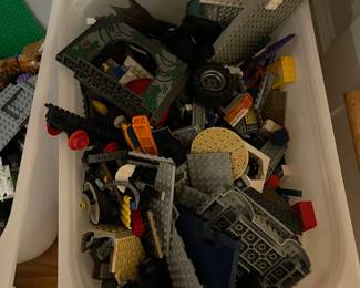 R54 - $400 LEGOS. Legos only - NOT the bins - bring boxes, bins etc.