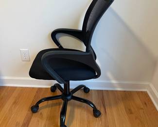 R51 - $30. IKEA Office Chair. Measures 22.25" wide x 19.25" x 37" tall.