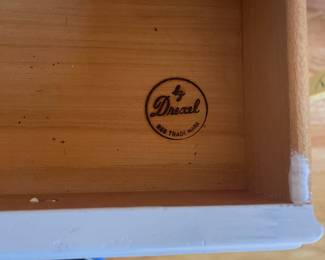 R48 - $35 EACH Drexel. Measures 18" x 16" x 27" tall. They are the same tables but painted for different rooms.