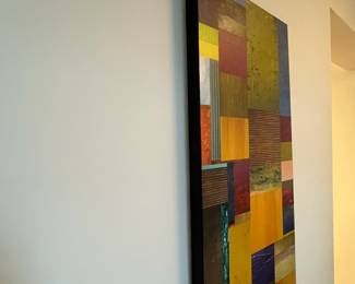 R10 - $20. Canvas Print. Measures 13.5" wide x 41.5" tall.