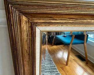 R12 - $125. Large Wall Mirror that can be hung in either direction. Measures 49" x 39". Excellent Condition.