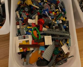 R54 - $400 LEGOS. Legos only - NOT the bins - bring boxes, bins etc.