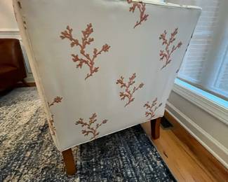 R31 - $150. Furnitureland South Arm Chair. Measures 31" wide x 34" deep x 18.25" floor to seat x 35" tall.