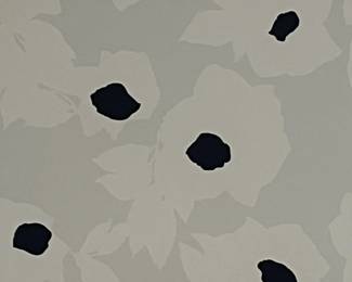 R4 - $25. Large Framed Fabric Wall Art.