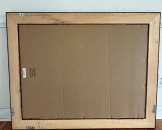 R11 - $95. Large Wall Mirror. Measures 47.25" x 37.25". Can be hung in either direction.