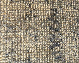 R49 - $150. West Elm Distressed Foliage Rug. Measures 5' x 8'.