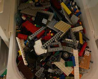 R54 - $400 LEGOS. Legos only - NOT the bins - bring boxes, bins etc.
