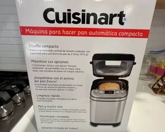 R35 - $65. Cuisinart Compact Automatic Bread Maker. New in Box!