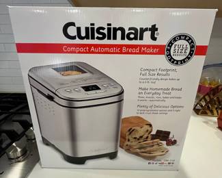 R35 - $65. Cuisinart Compact Automatic Bread Maker. New in Box!