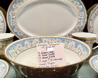 Noritake "Polonaise" china set.