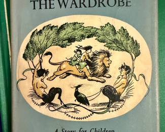 1st edition, 7th printing “The Lion, the Witch, and the Wardrobe”, by C.S. Lewis. 