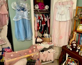 Fun young girl dress up costumes, princess costumes.