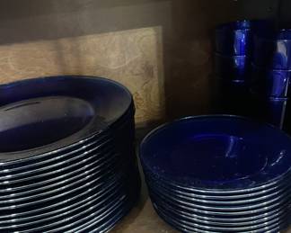 Cobalt Blue Dinnerware