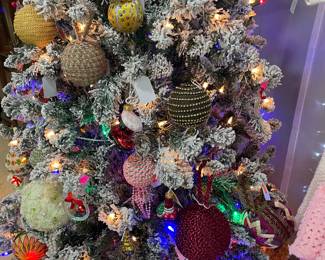 Assorted Hand Crafted Christmas Ornaments