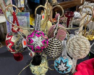 Assorted Hand Crafted Ornaments