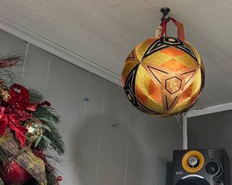 Oversized Oriental Decorative Ball