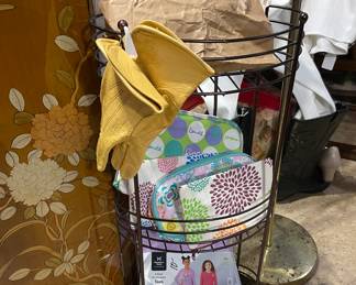 Assorted Makeup Purses, Leather Gloves