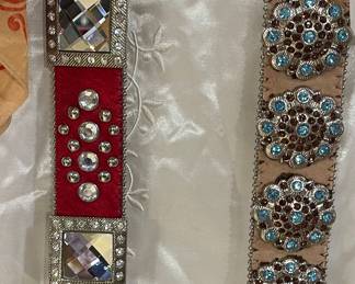 Ladies Western Style Belts with Bling