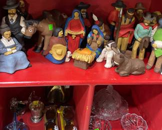 Hand Crafted Ceramic Nativity Sets