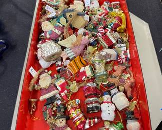 Assorted Miniature Christmas Ornaments