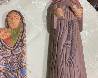 Hand Crafted Wooden Religious Icons