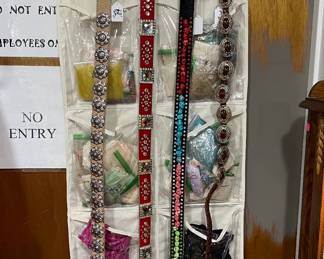 Ladies Western Style Belts with Bling