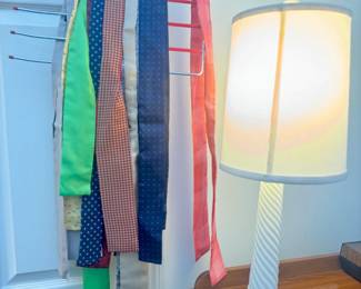 bow ties and desk lamp