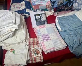 various linens