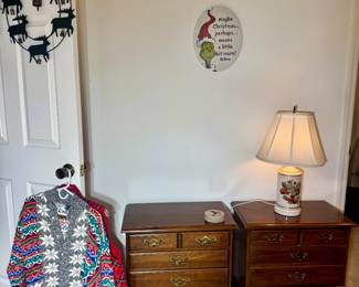nightstands, lamp