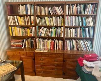 3 Ethan Allen bookcases