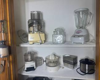 various kitchen electronics