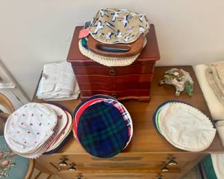 purse with extra fabric designs