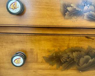 dresser details and pulls