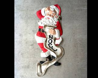 4’ Santa Wall Decor
