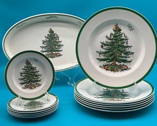 Spode Christmas Tree set