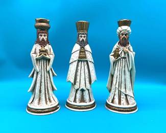 Caffco Three Wisemen Candle Holders