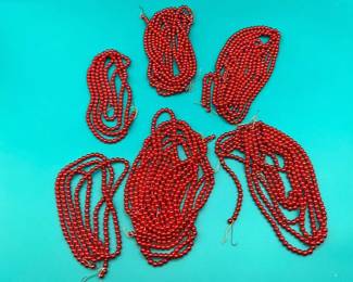 Mercury bead garland