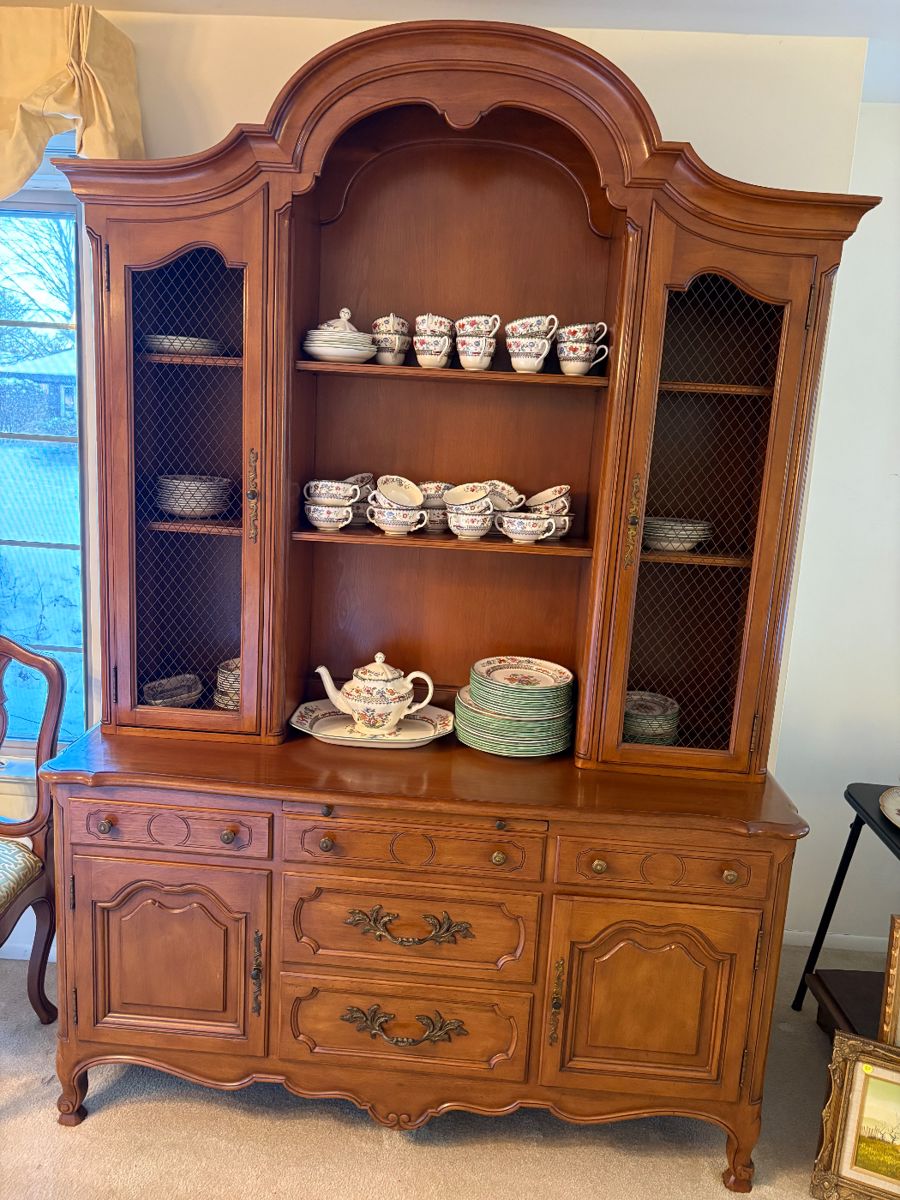 signed china and antique furniture 