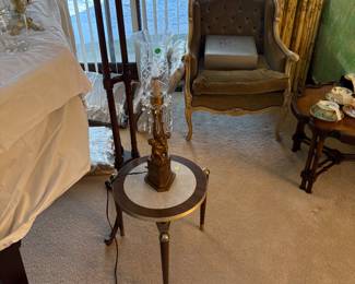 antique furniture & lamps